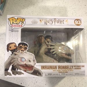 Ukrainian Ironbelly Harry Potter Funko Pop Universal Studios Gringotts Dragon
